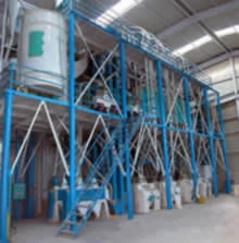 200 tpd industrial maize flour mill plant
